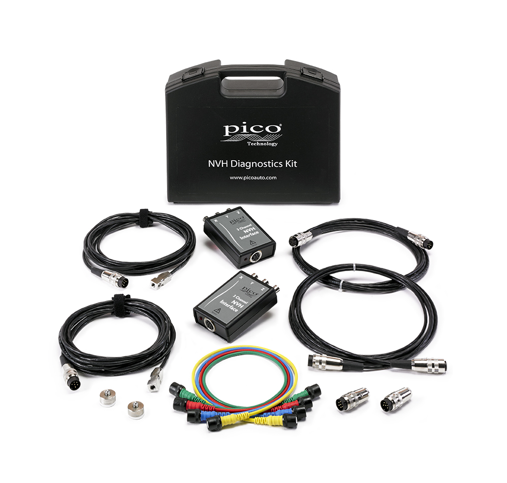 NVH trokšņu un vibrāciju diagnostikas komplekts Standard, nesamā koferī (PQ129, PICO)