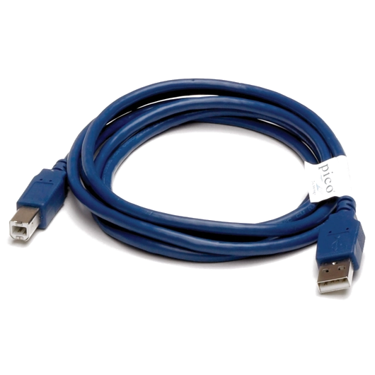 Kabelis USB 2.0, 1,2 m, zils (TA207, PICO)