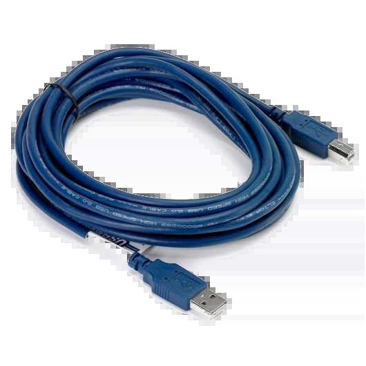 USB 2.0 laidas osciloskopui, 4,5 m, mėlynas (MI121, PICO)