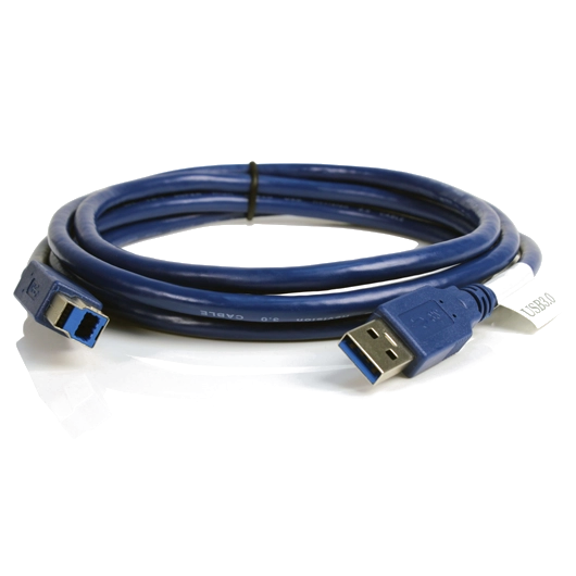 Kabelis USB 3.0, 1,8 m, zils (TA155, PICO)