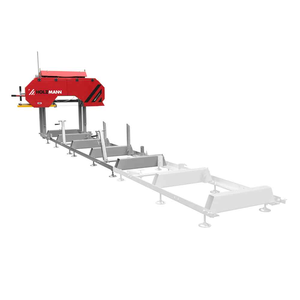 Rąstų juostinės pjovimo staklės BBS550 SMART 400 V (BBS550SMART_400V, HOLZMANN)
