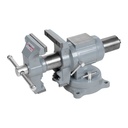 Darbastalio spaustuvas su pasukamu pagrindu, 125 mm (WBS125M, HOLZMANN)