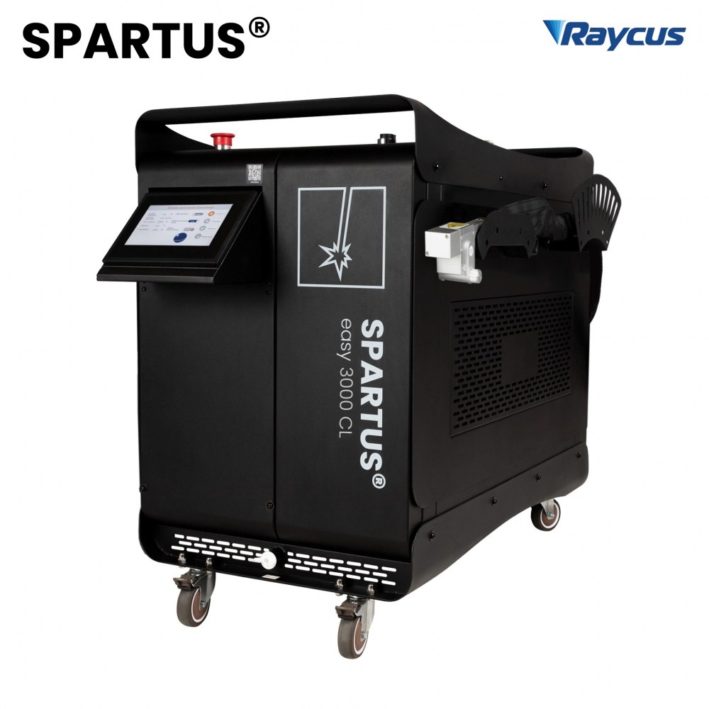Profesionali lazerinė metalo paviršių valymo sistema Easy 3000CL, 3000 W (LASER-EASY3000CL-PAK1, SPARTUS)