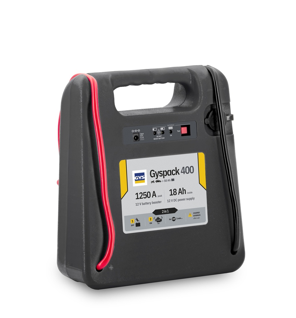 Palaišanas ierīce (booster) GYSPACK 400 - (UK) (025516, GYS)