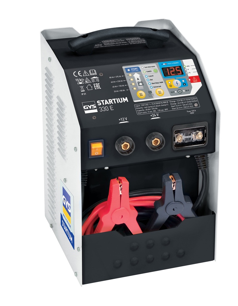Battery charger-starter STARTIUM 330E - 12/24 V (026469, GYS)