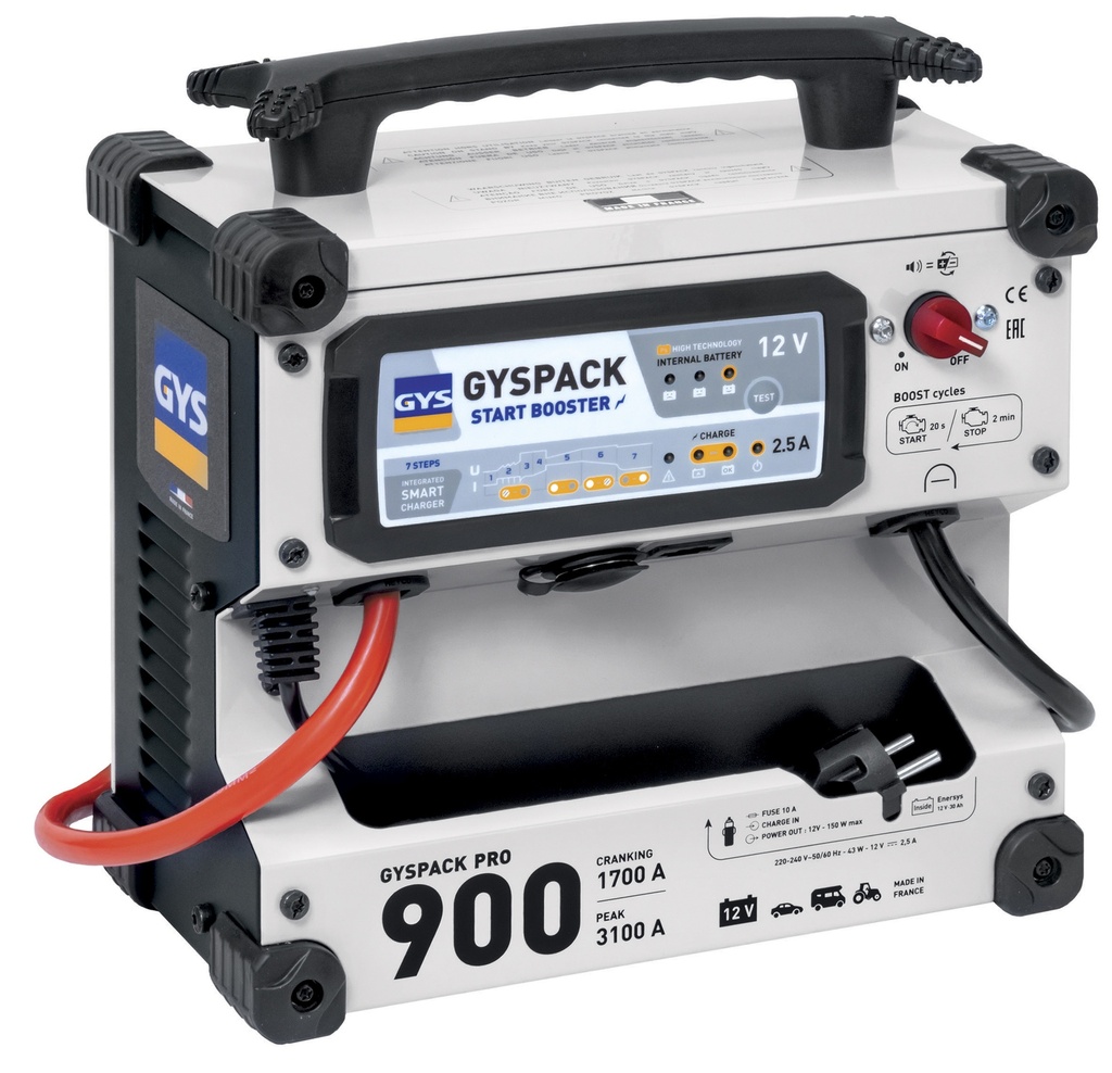Battery booster GYSPACK PRO 900 - (UK) (027954, GYS)