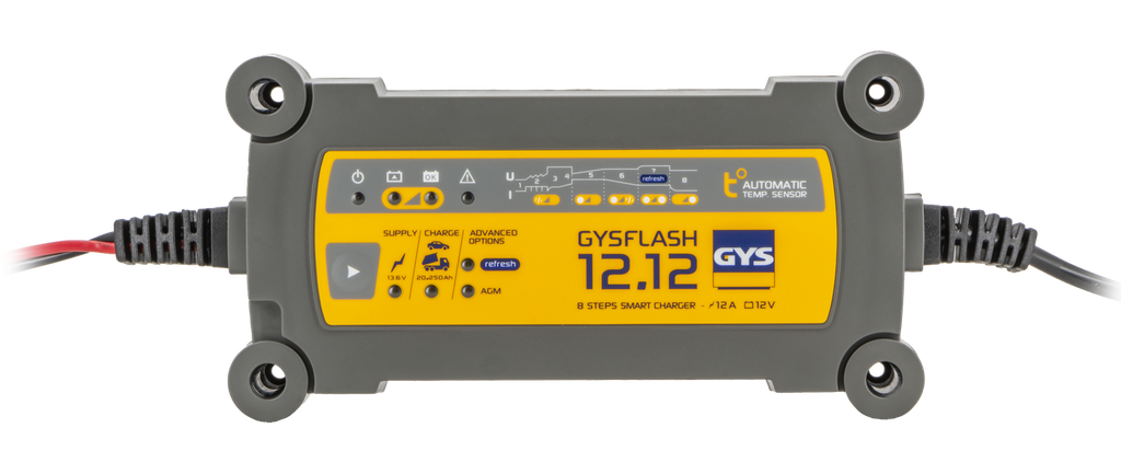 GYSFLASH 12.12 akumulatoru lādētājs (029392, GYS)