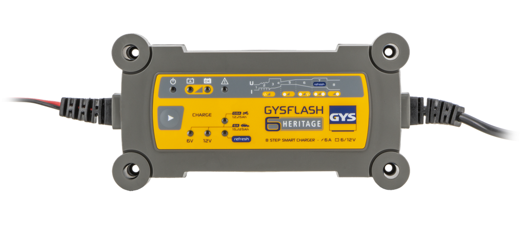 Battery charger GYSFLASH 6A HERITAGE (029538, GYS)