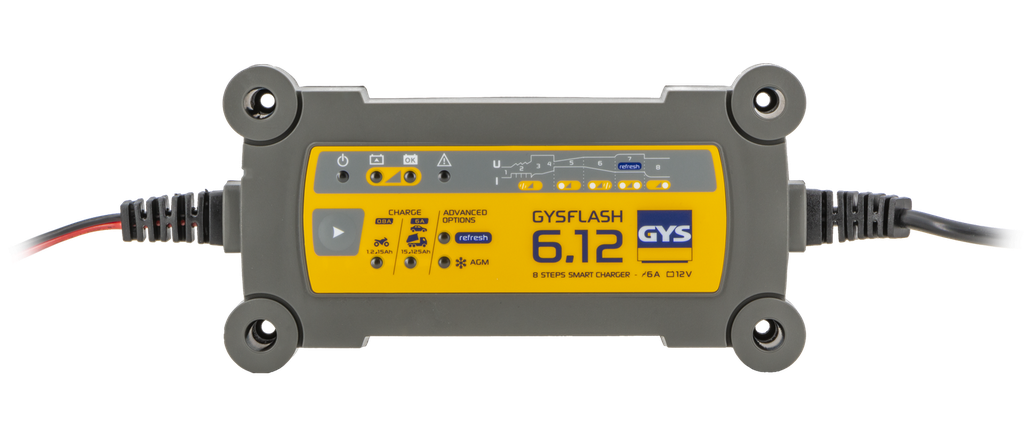 Battery charger GYSFLASH 6.12 - (UK) (029613, GYS)