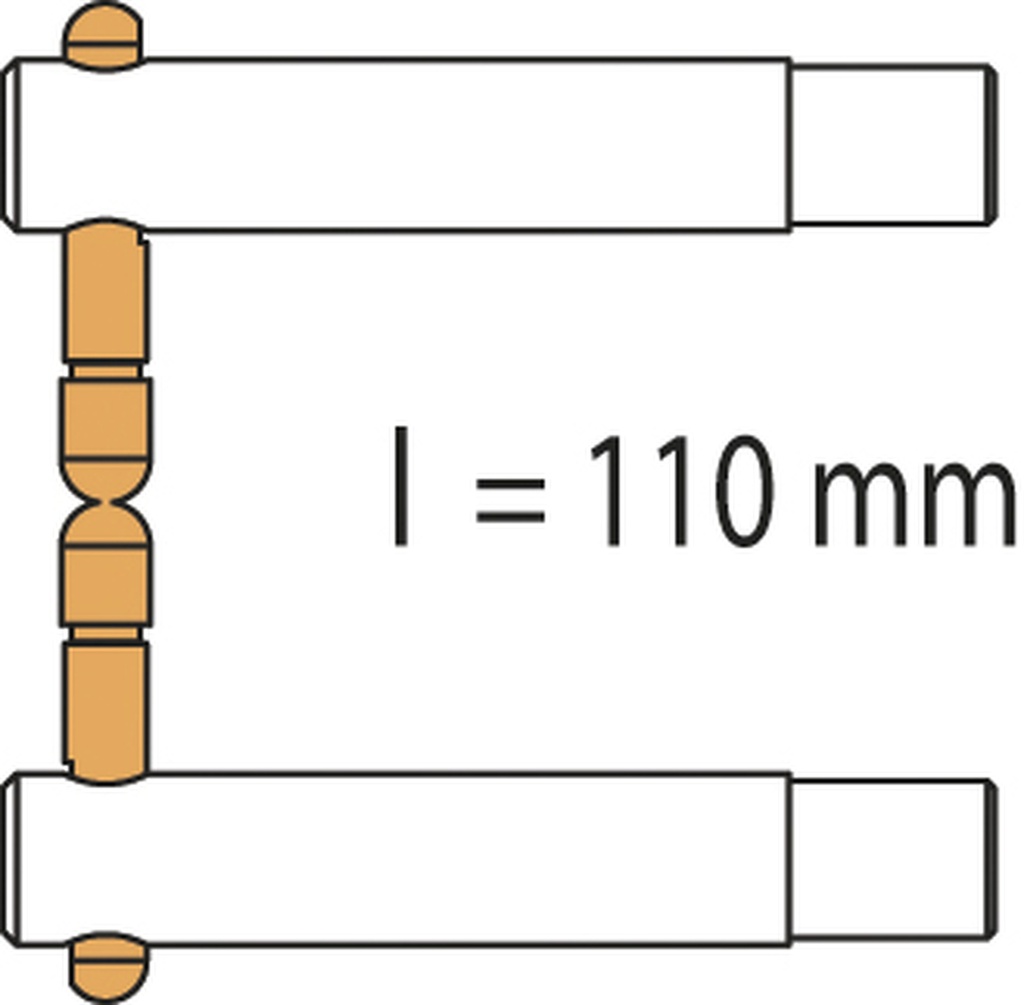 PORTASPOT 230 PX1 dubultā svira – centrēts elektrods (110 mm) (047945, GYS)