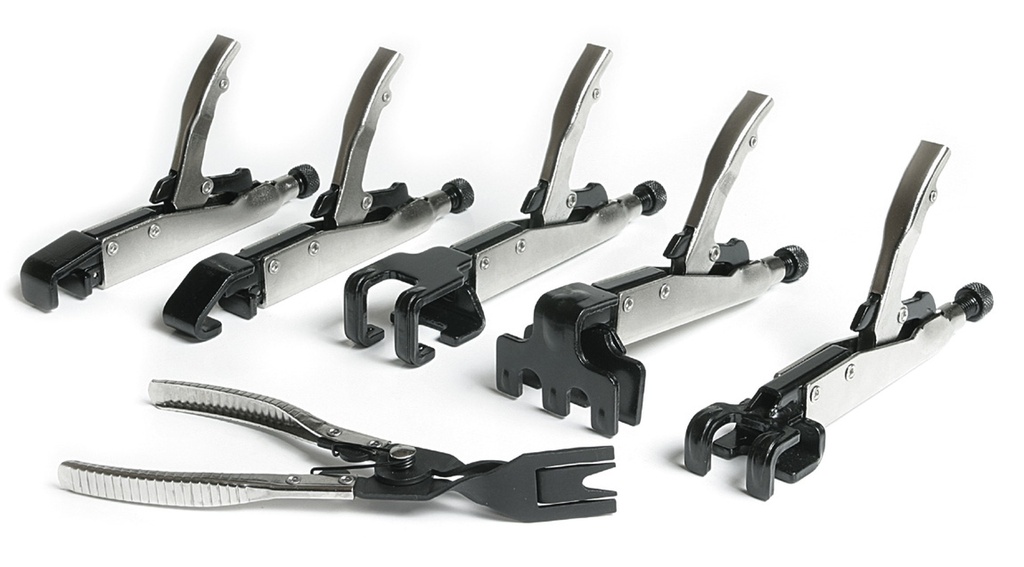 Special body-repair clamps, 6 pcs (050242, GYS)