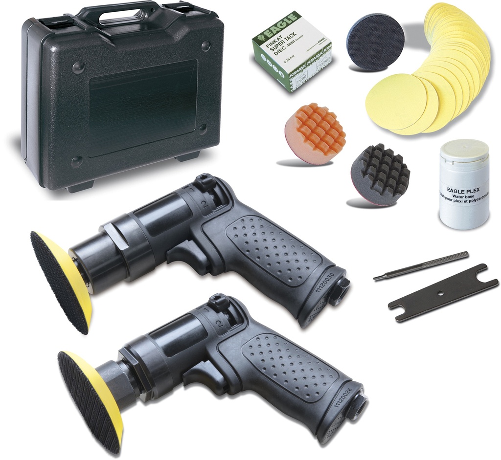 Polycarbonate (Headlight) Restoration Kit (incl. Polishing) (052086, GYS)