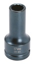 Trieciena galva 3/4 collas 12-stūru gara 17mm (3499017, SONIC)