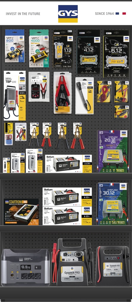 Prekybinis stovas su pakrovikliais FA1 (su GYS ekranu) (062429, GYS)