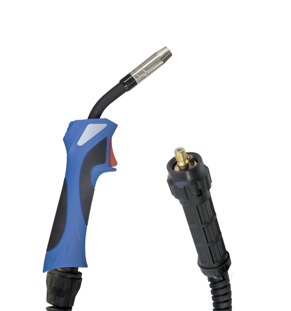 MIG deglis 250A - gaisā dzesējams - 3 m - tēraudam (Ø0,8 mm-M6) (072145, GYS)
