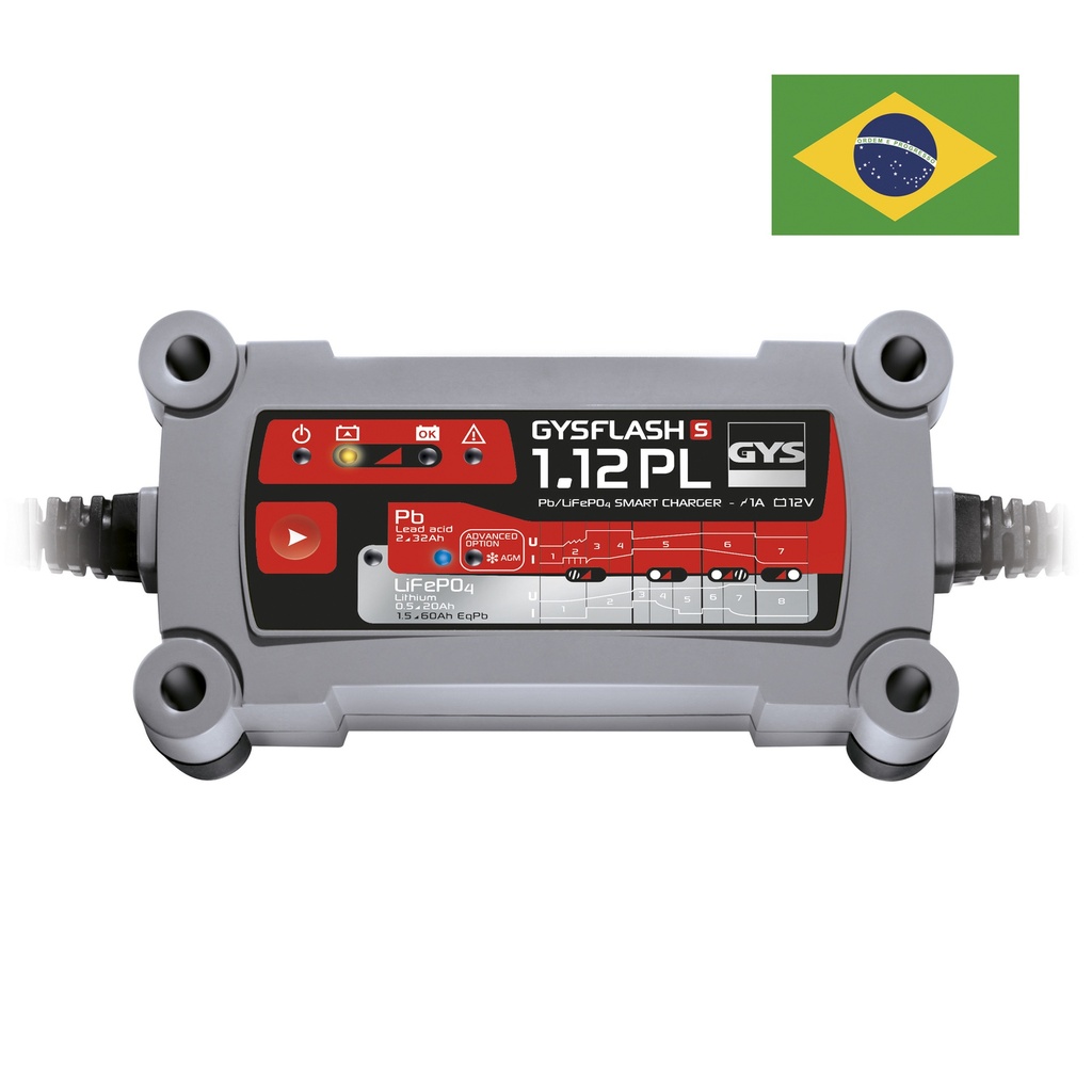 Akumulatoru lādētājs GYSFLASH S 1.12 PL - BR (072824, GYS)