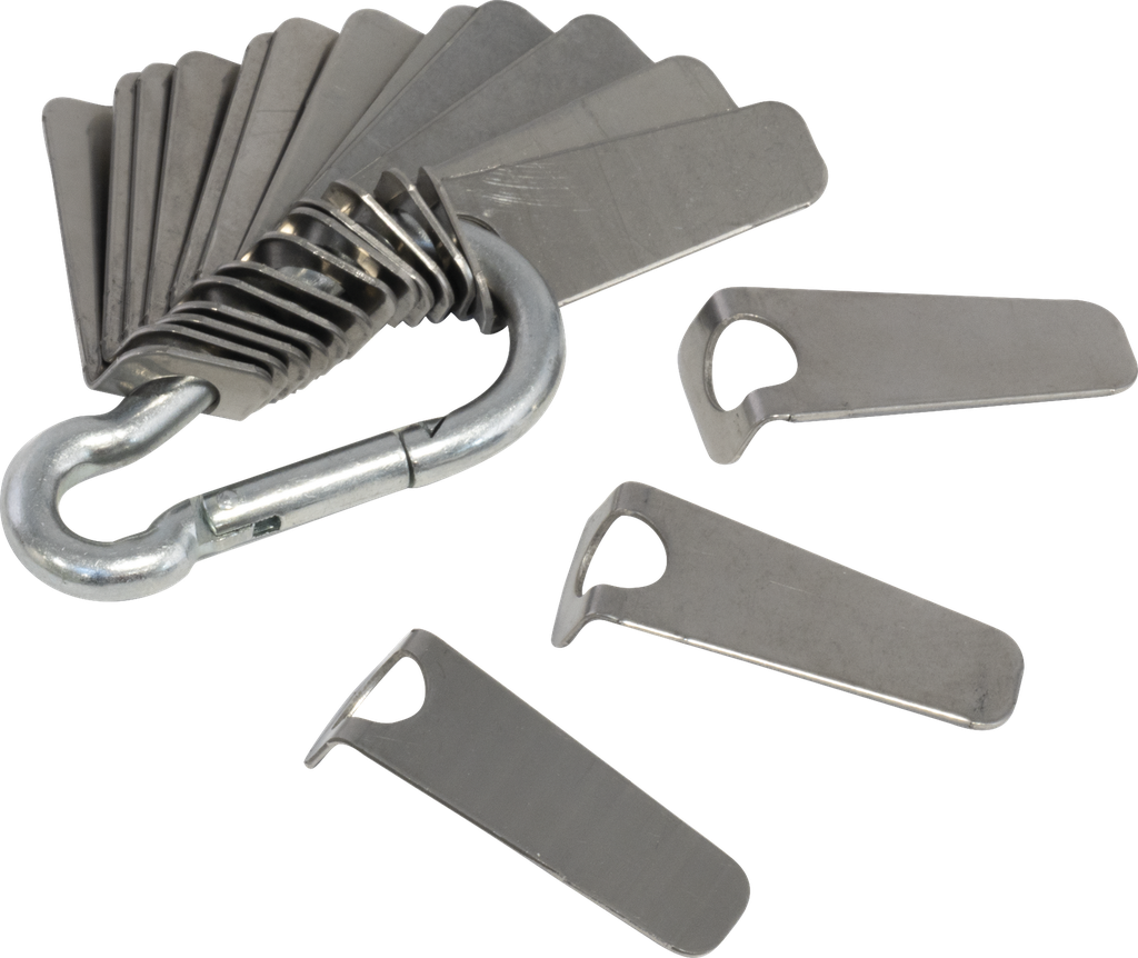 Set of 15 strips for bumper removal tool (076525, GYS)