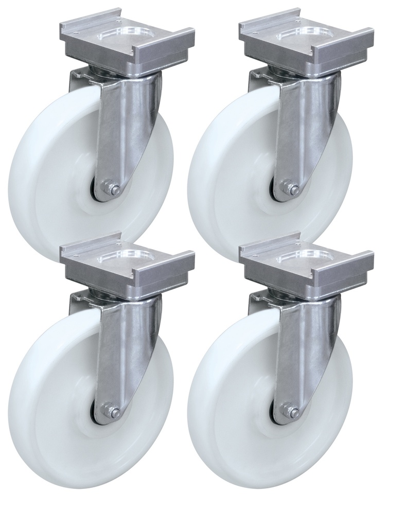 Wheel kit, max. load 3.2 t, for ERGO LIFT (076778, GYS)