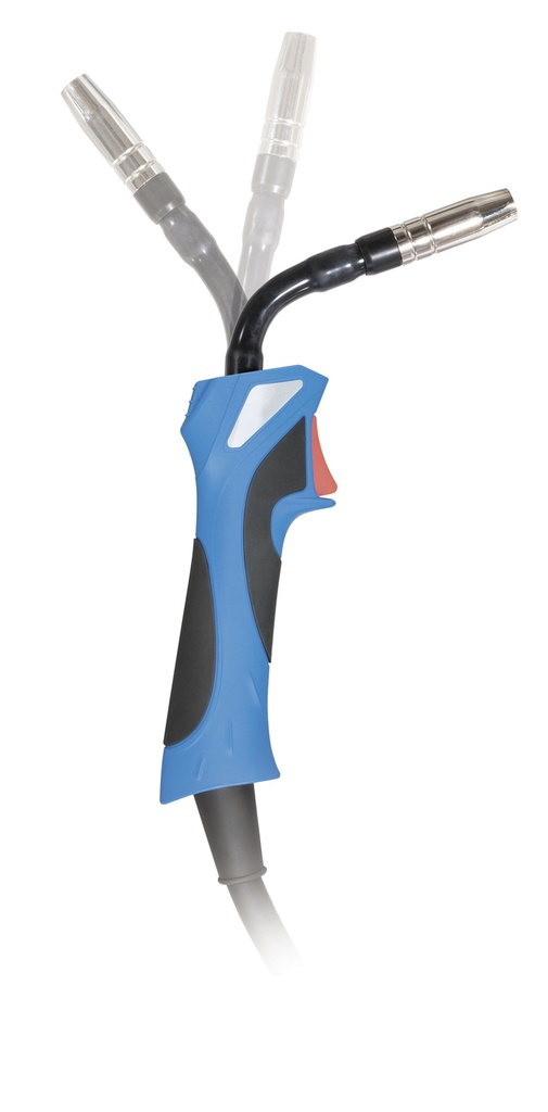 TOPARC MIG 150A TORCH - FLEXIBLE - AIR - 3m - STEEL (�0.8mm-M6) (082151, GYS)