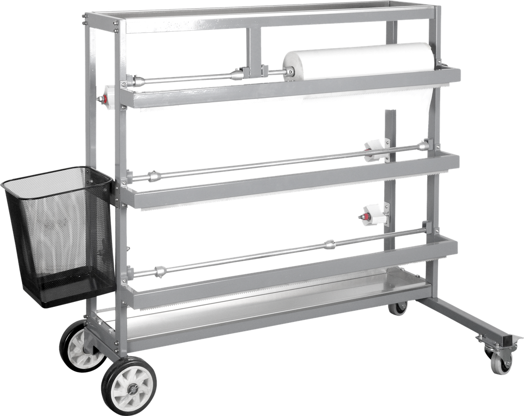 Four-roll masking paper trolley (30/60/100/120/120 cm) (083905, GYS)