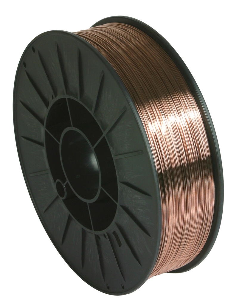 MAG stieple spole, tērauds Ø1,0 - 5 kg D200 - ER70S-6 / G3Si1 (086135, GYS)