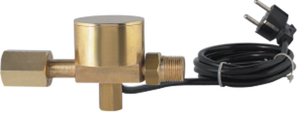 CO2 gas heater (100% brass) (088122, GYS)