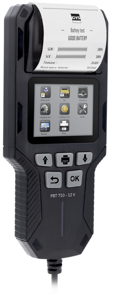 Akumulatoru testeris PBT 710 - START/STOP (088849, GYS)