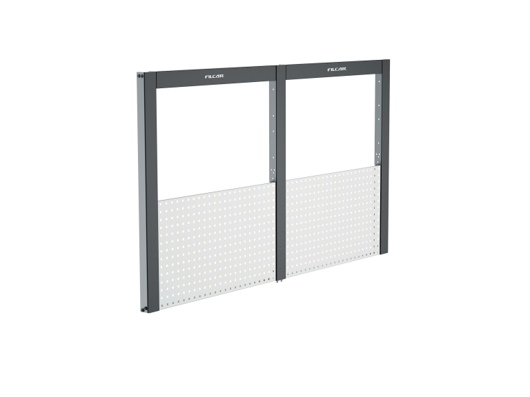 MONO perforated vertical panel H1145 (semi), 2000 mm, Filcar (ELA-200-WFAB1, FILCAR)