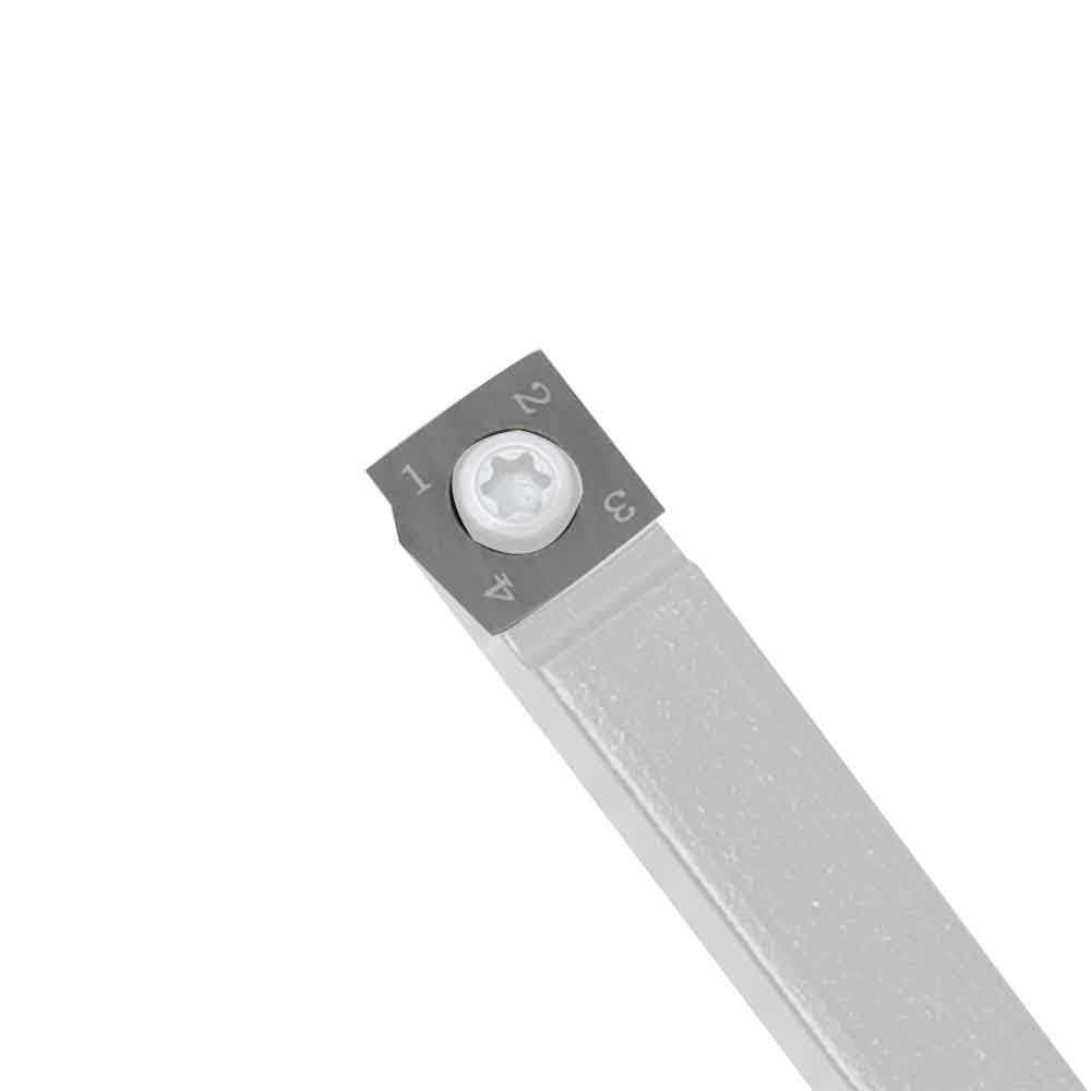 Kietmetalio kvadratinė plokštelė 11,3×11,3 mm (10015510, HOLZMANN)