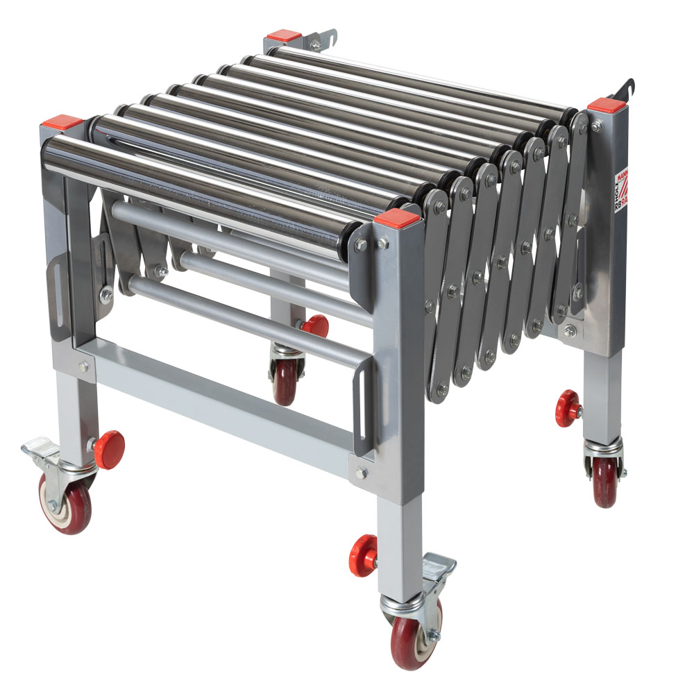 Elastīgs rullīšu galds 9 rullīši / 130 kg (RB9A, HOLZMANN)