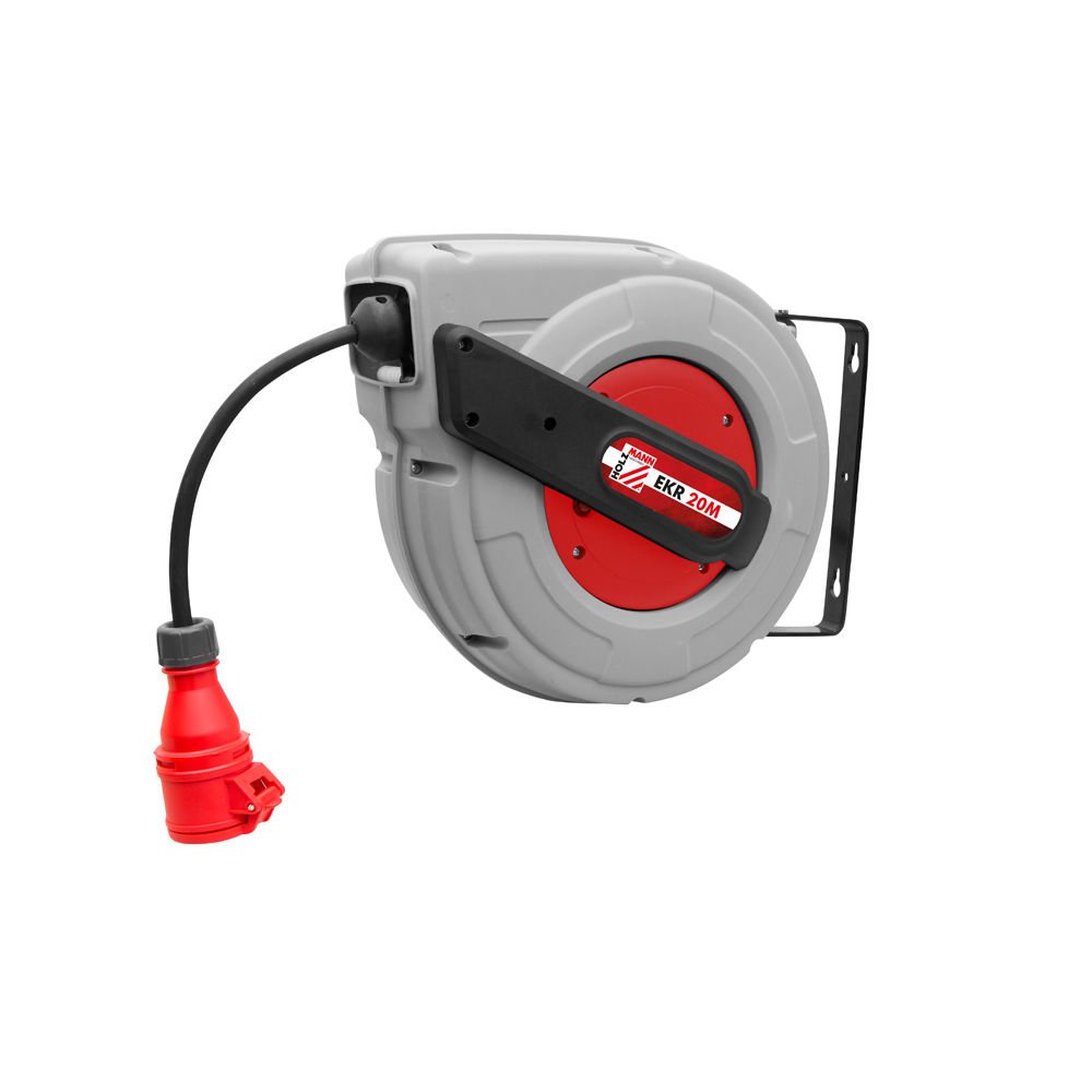 Electric cable reel (EKR20M_400V, HOLZMANN)