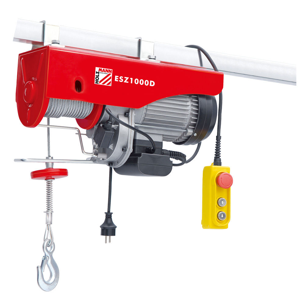 Elektriskā troses vinča 1000kg (ESZ1000D_230V, HOLZMANN)