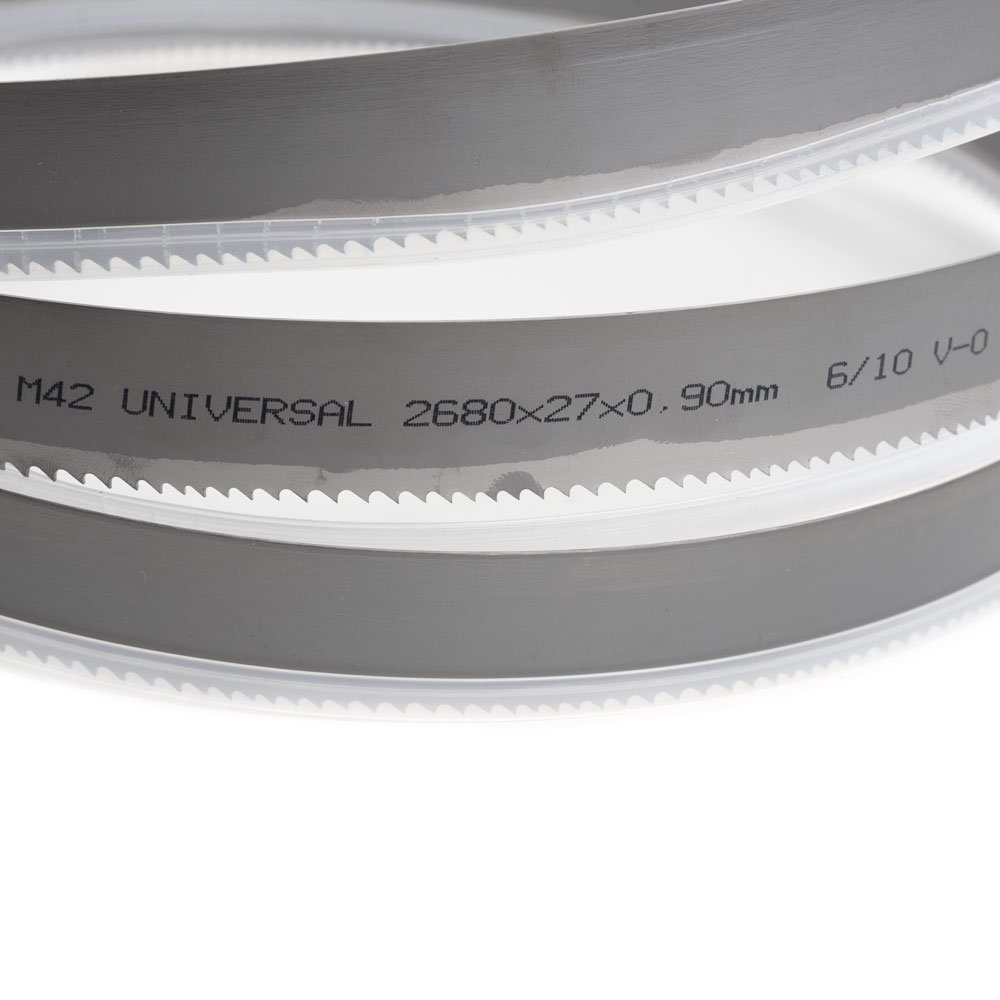 Bimetāla zāģa lente M42, 2680x27x0,9 mm, 6/10 ZpZ (BS320TOPNIRO_6/10, HOLZMANN)