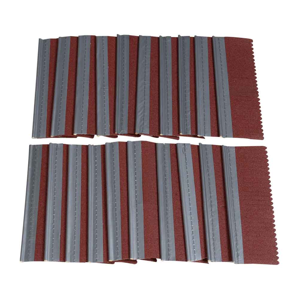 Sandpaper strips P120, set of 20 pcs (OSS200_SLSET120, HOLZMANN)