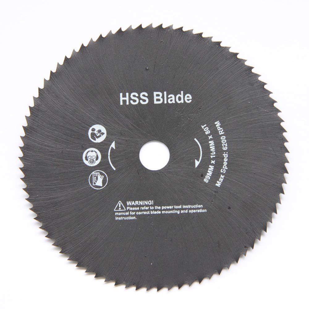 HSS zāģa disku komplekts Ø 89mm (KSB8910HSS/2, HOLZMANN)