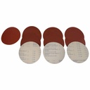 Šlifavimo diskų rinkinys su lipniu tvirtinimu 1xK60 3xK80 3xK100 3xK120 (STK203SET, HOLZMANN)