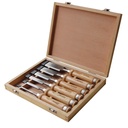 Wood turning chisel set 6 pcs (SES6TLG, HOLZMANN)