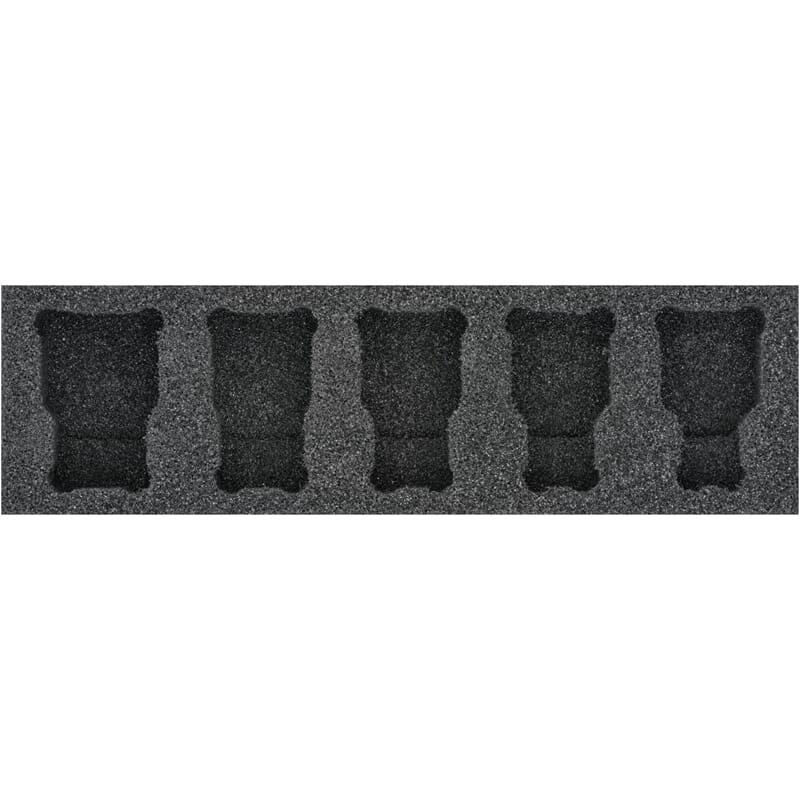 Dvikomponentis putų įdėklas įrankiams 175×50×40 mm (163-301L, HAZET)