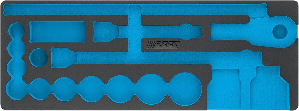 Two-component foam tool insert 571×444×40 mm (163-399L, HAZET)