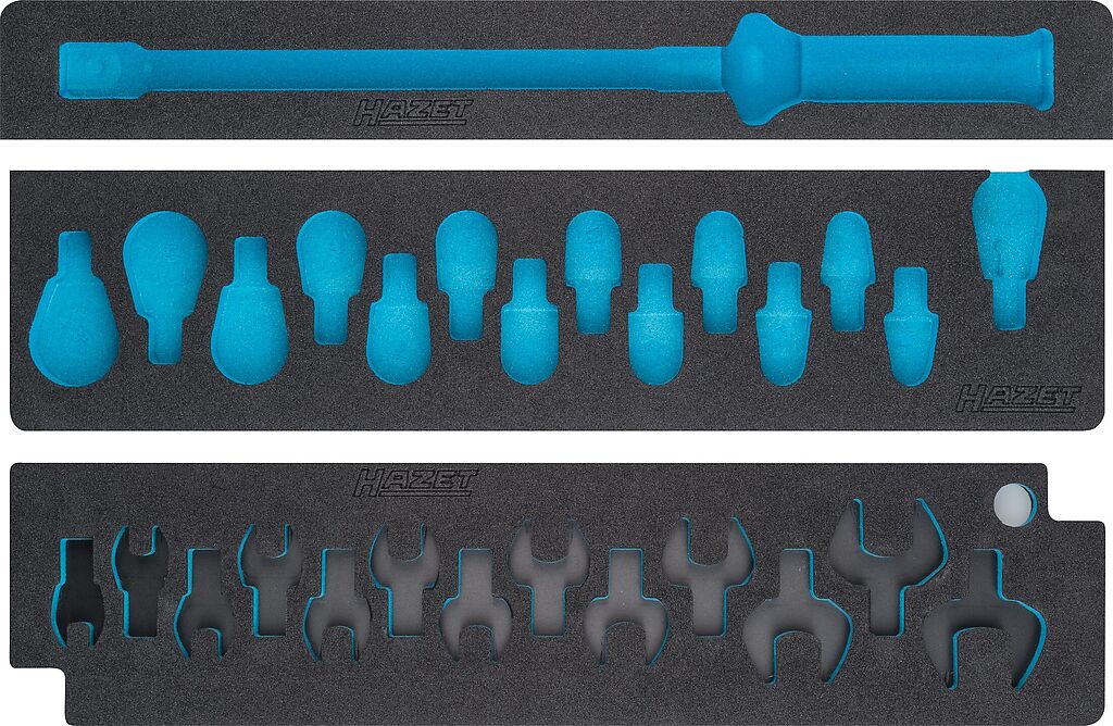 Two-component foam tool insert 575×141×30 mm (163-421L, HAZET)