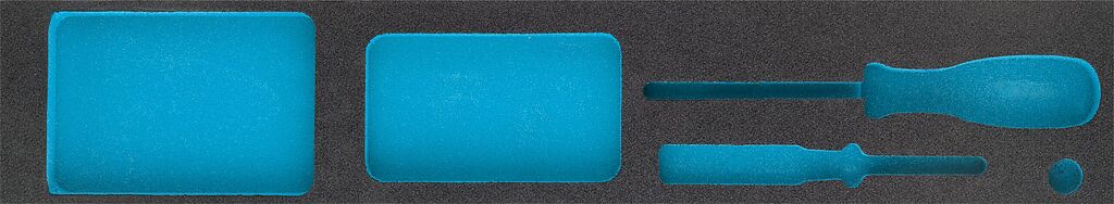 Two-component foam tool insert 523×101×38 mm (163-455L, HAZET)