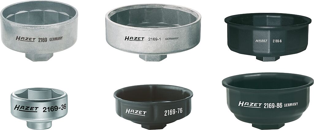 Oil filter wrench set (2169/6, HAZET)