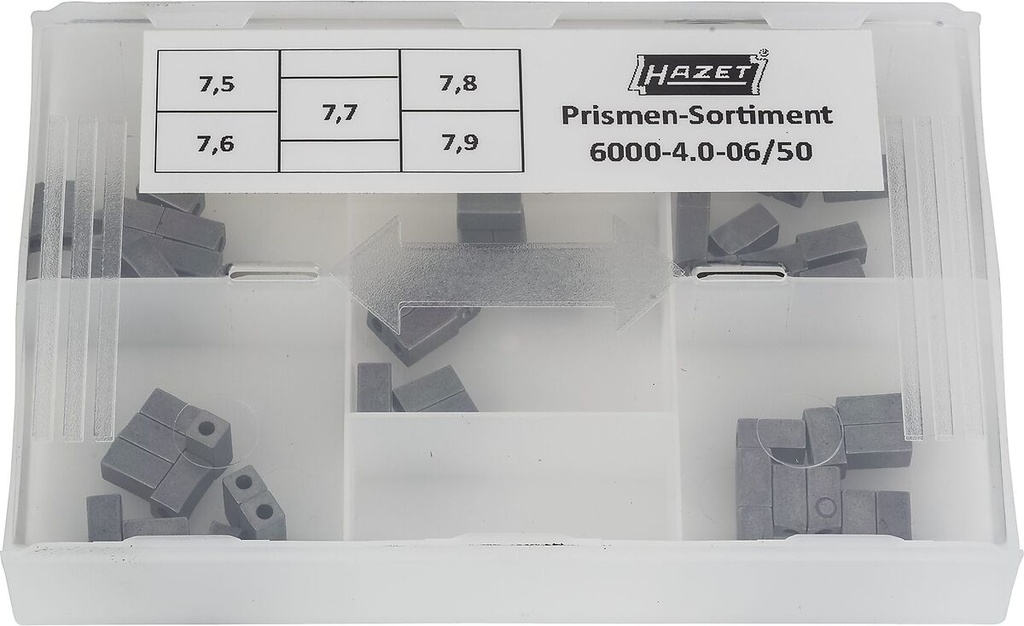 Prism set for torque wrench (6000-4.0-06/50, HAZET)