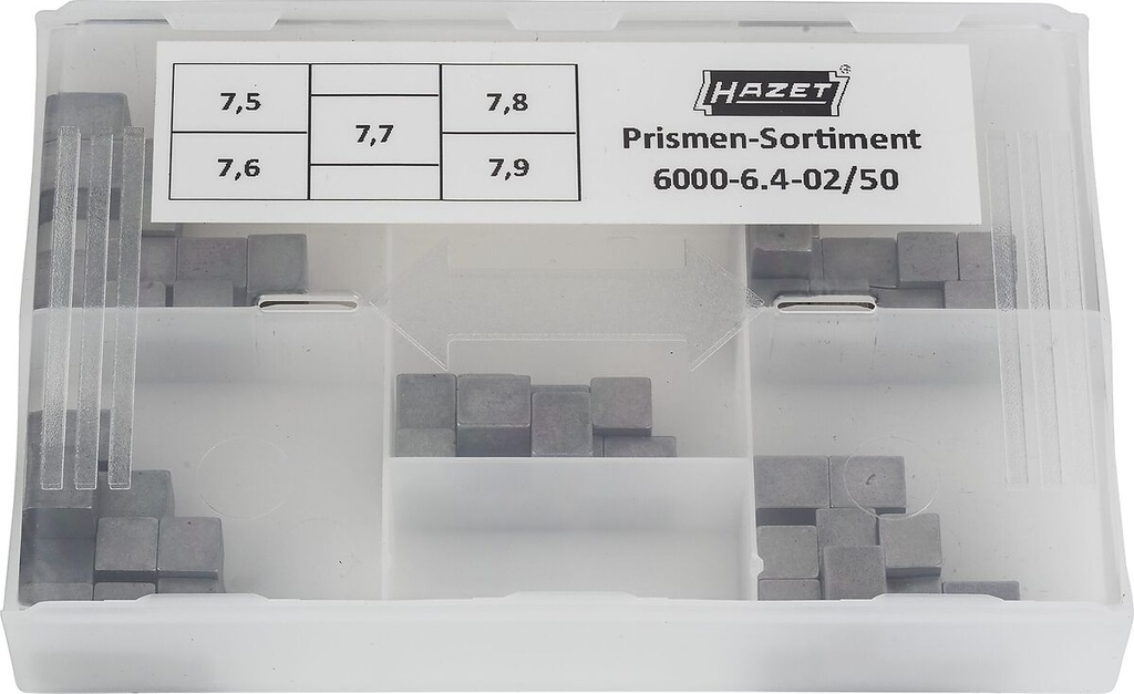 Prism set for torque wrench (6000-6.4-02/50, HAZET)