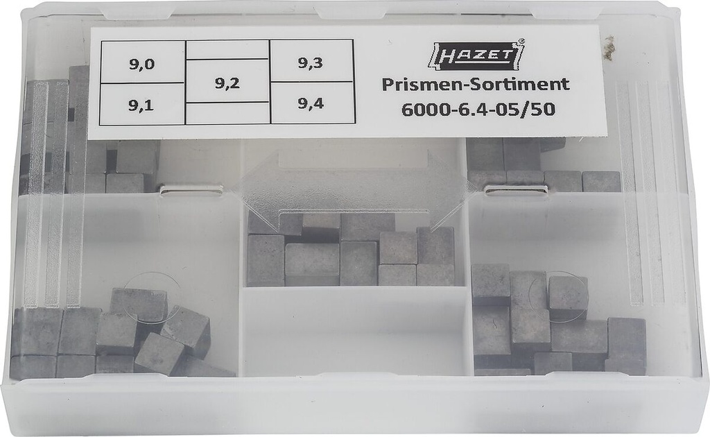 Prizmių rinkinys dinamometriniam raktui (6000-6.4-05/50, HAZET)