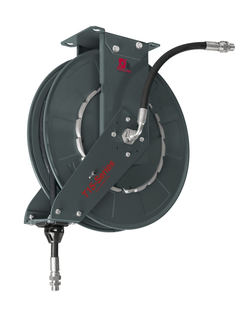 T15 Hose Reel H.P. Water - 15mx3/8” (37852, EUROLUBE)