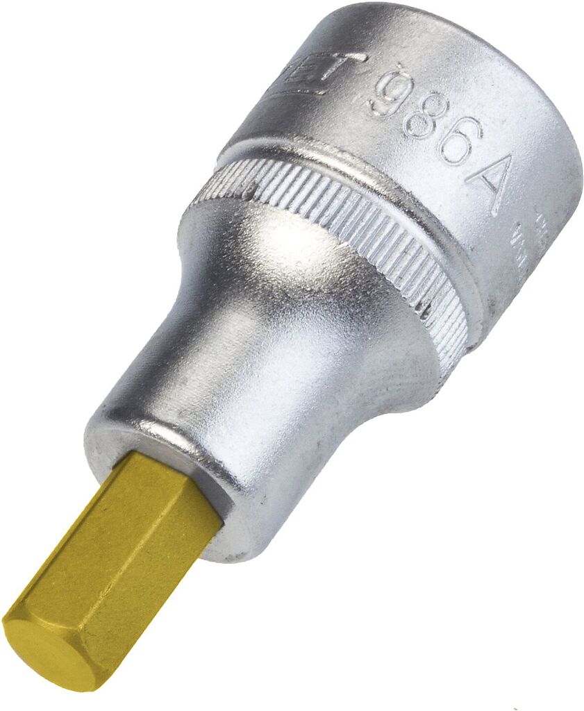 Galvutė su šešiabriauniu antgaliu 5/16 col. (986A-5/16, HAZET)