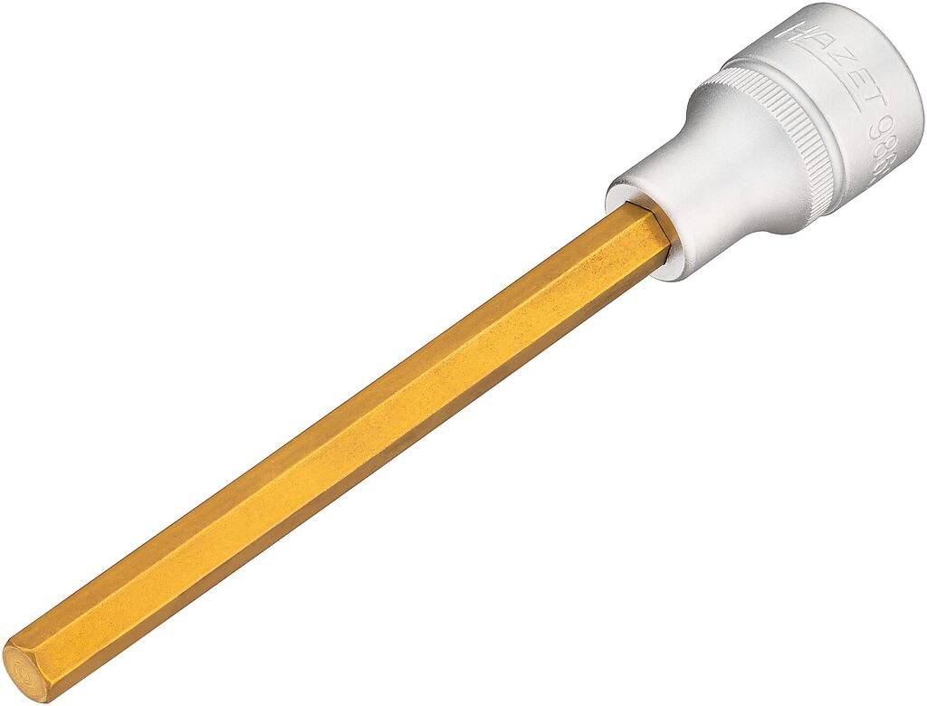 Galvutė su šešiabriauniu antgaliu 8 mm, 1/2 col., ypač ilga (986SL-8, HAZET)