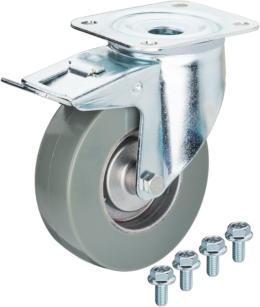 Swivel castor, with brake (179ESD-011, HAZET)