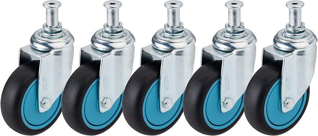 Spare castors (195N-04/5, HAZET)